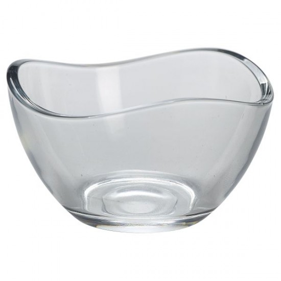 Serving dishes Neville Genware Glass Ramekin Wavy Edge,